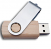 cle usb twister en bois