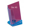 Porte brochures de comptoir pour docs A5 +