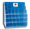 Porte brochures de comptoir multiformats