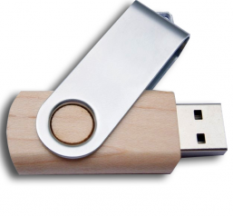 cle usb twister en bois