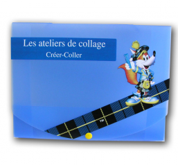 Pochette polypro simple , fermeture pression