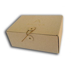 coffret de présentation format A5 en carton cannelure