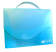 Pochette polypro avec poignée souple et encliquetage Pochette polypro avec poignée souple et encliquetage