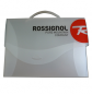 Pochette polypro avec poignée souple et encliquetage Pochette polypro avec poignée souple et encliquetage