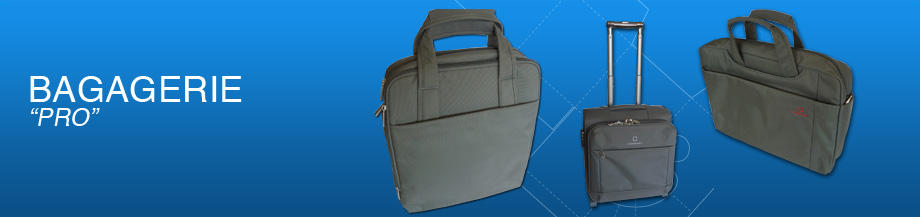 <p>
	Bagagerie nylon/PE enti&egrave;rement doubl&eacute;</p>
