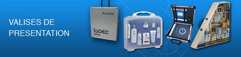 <p>
	valises trolley en alu, en inject&eacute;, en stratifi&eacute;, en polypro</p>
