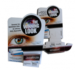 Porte brochures carton 1 élément