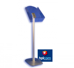 Porte brochures sur pied
