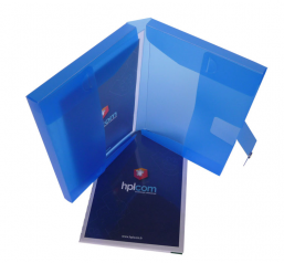 Pochette polypro à plusieurs volets