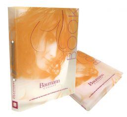 Classeur polypro à anneaux ronds