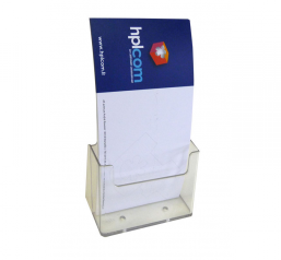 Porte brochures de comptoir plexi