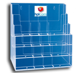 Porte brochures de comptoir multiformats