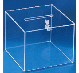 Urne pour concours transparente