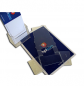 Porte brochures de comptoir pliable