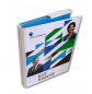 Classeur / coffret en carton contrecollé rembordé