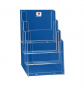 Porte brochures de comptoir pour 4 docs